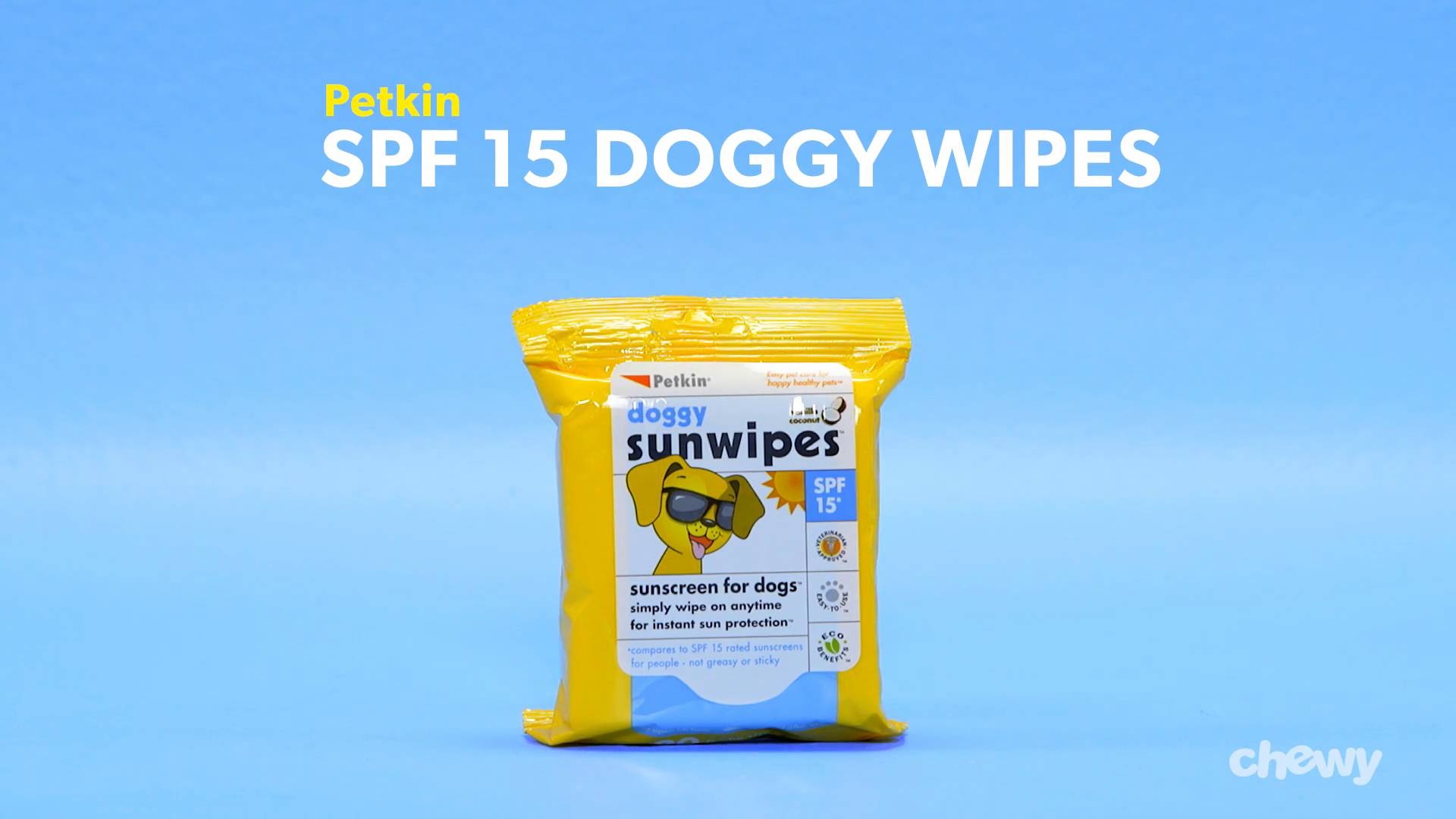 Dog shop sunscreen wipes