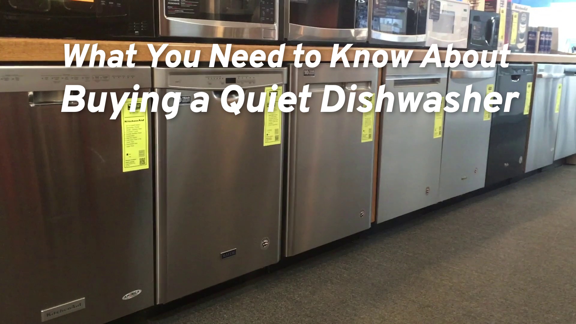 quietest dishwasher consumer reports