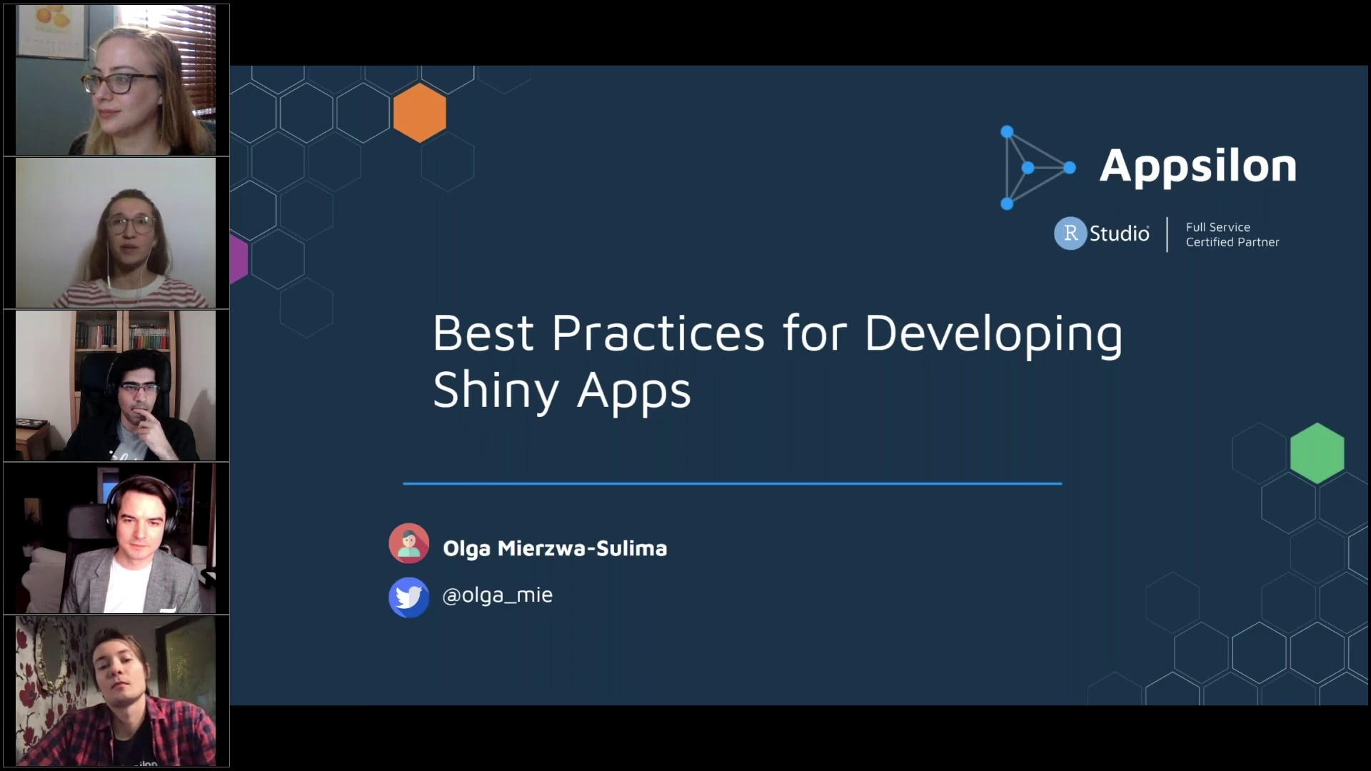 Best Practices For Developing Shiny Apps - RStudio