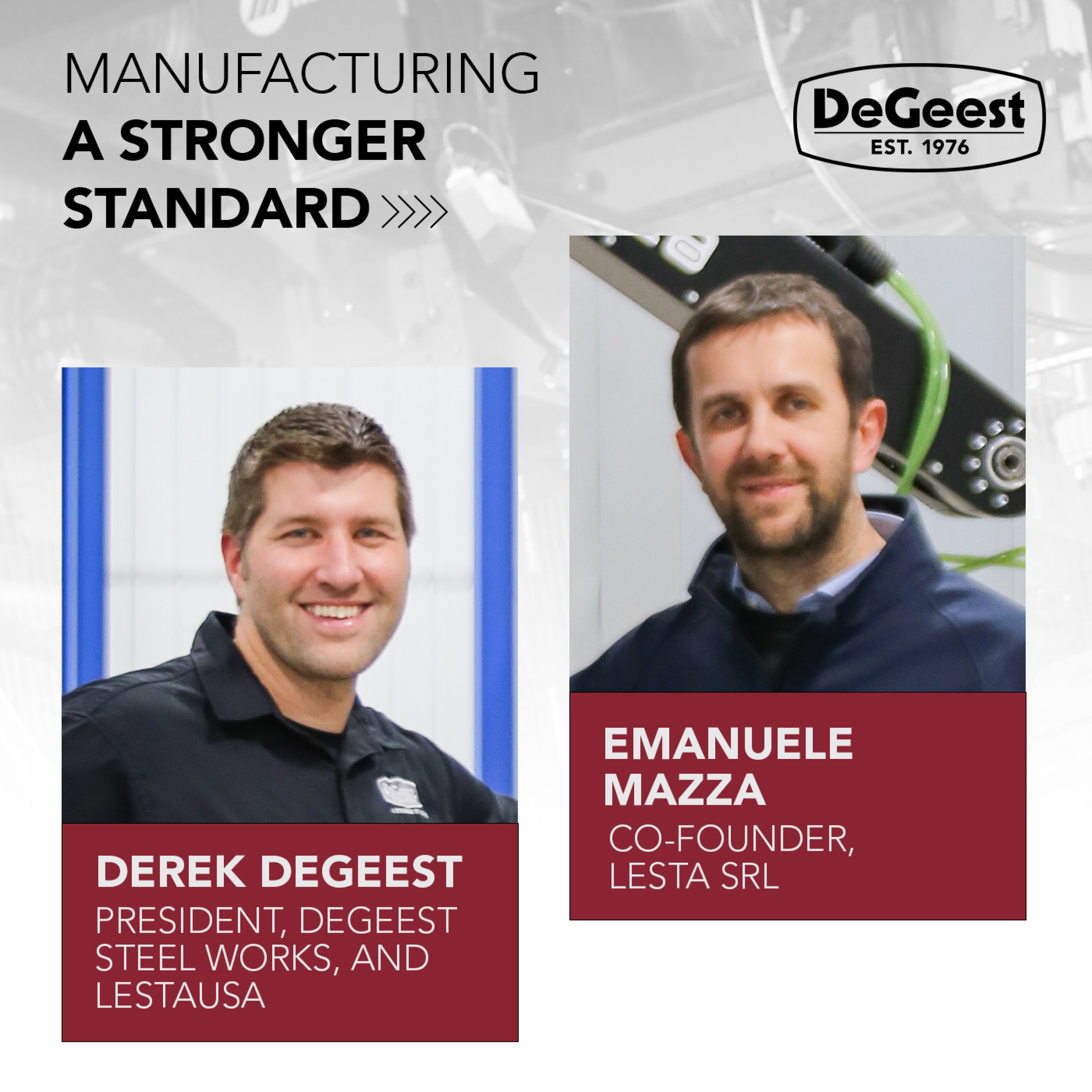 Manufacturing a Stronger Standard