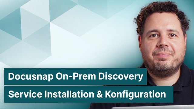 Docusnap Discovery Service Installation und Konfiguration