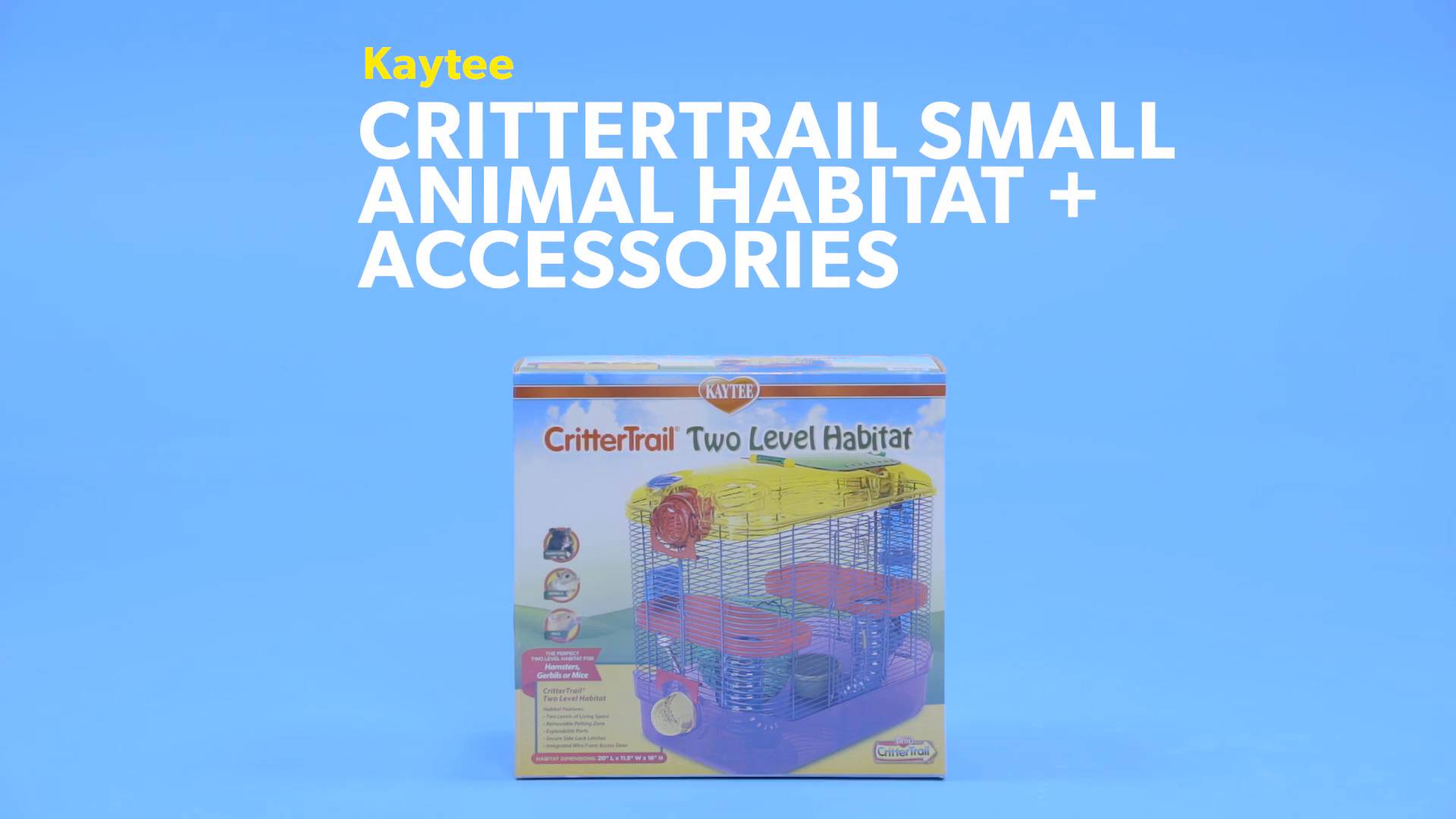 Kaytee CritterTrail Accessory Activity Kit Free Shipping New 