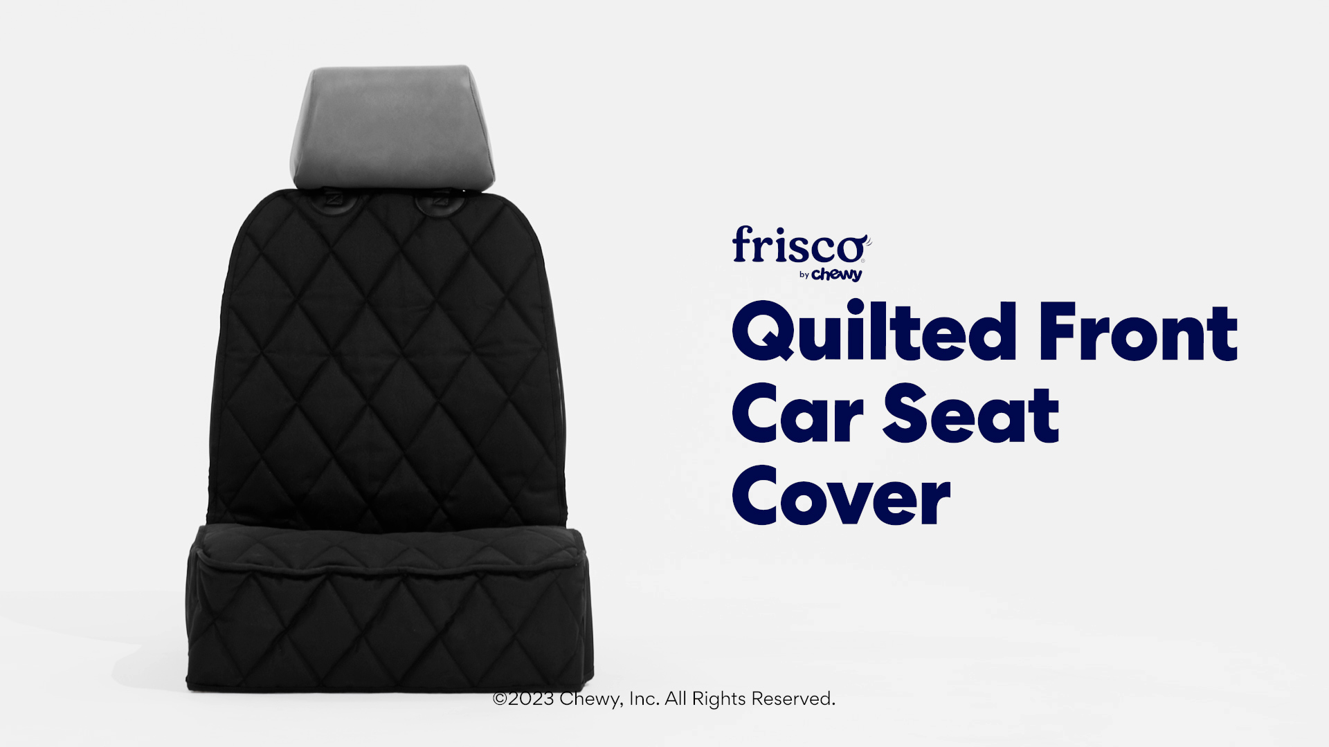 Frisco quilted car on sale seat cover