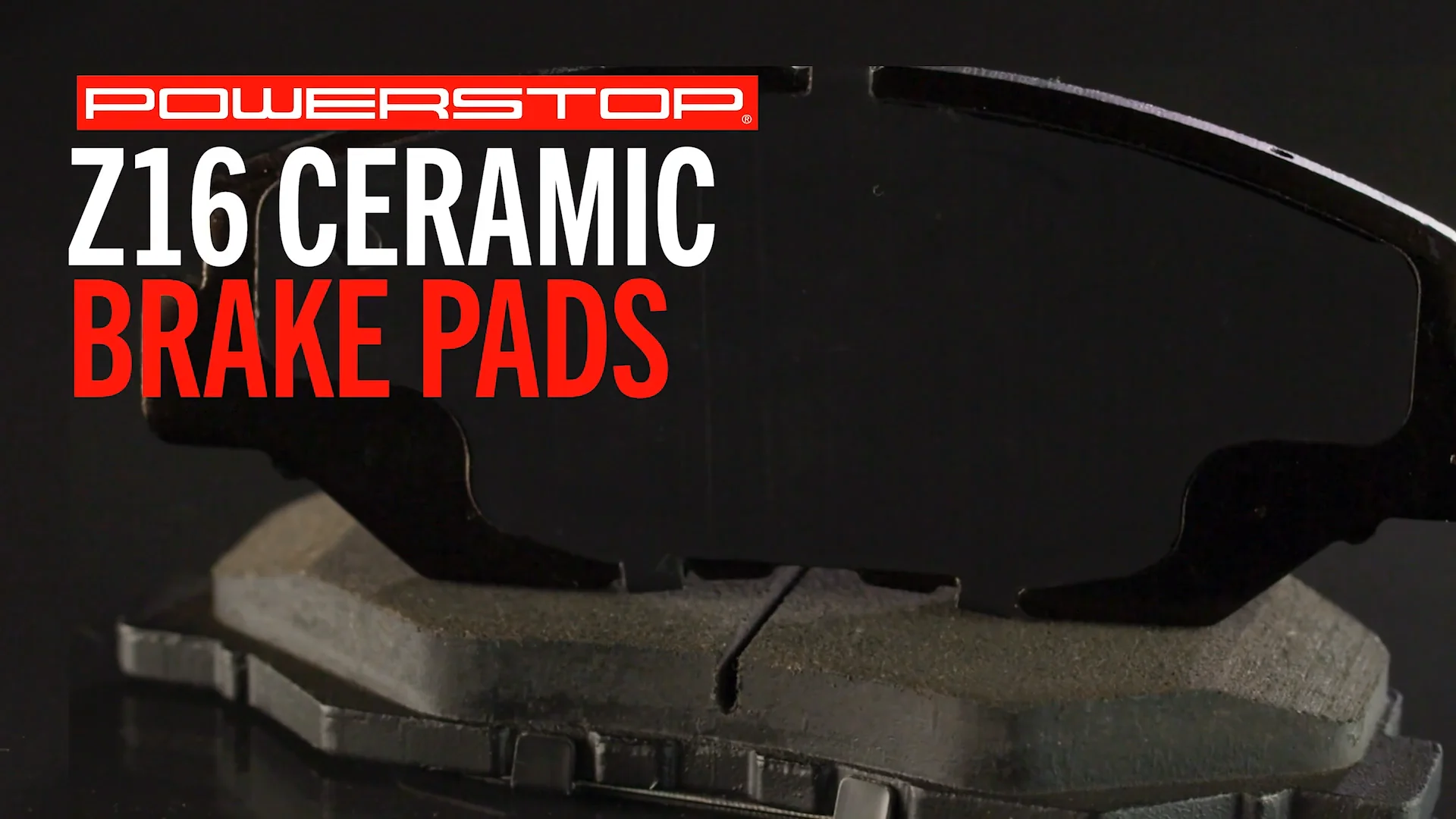 Power Stop 16-1965、Z16 Evolution リアセラミックブレーキパッド　並行輸入品 : Power Stop Z16 Low Dust Evolution Ceramic Brake Pads