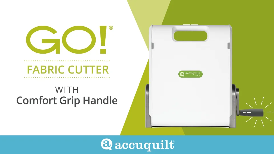 AccuQuilt  GO! Fabric Cutter Starter Set – Austin Sewing