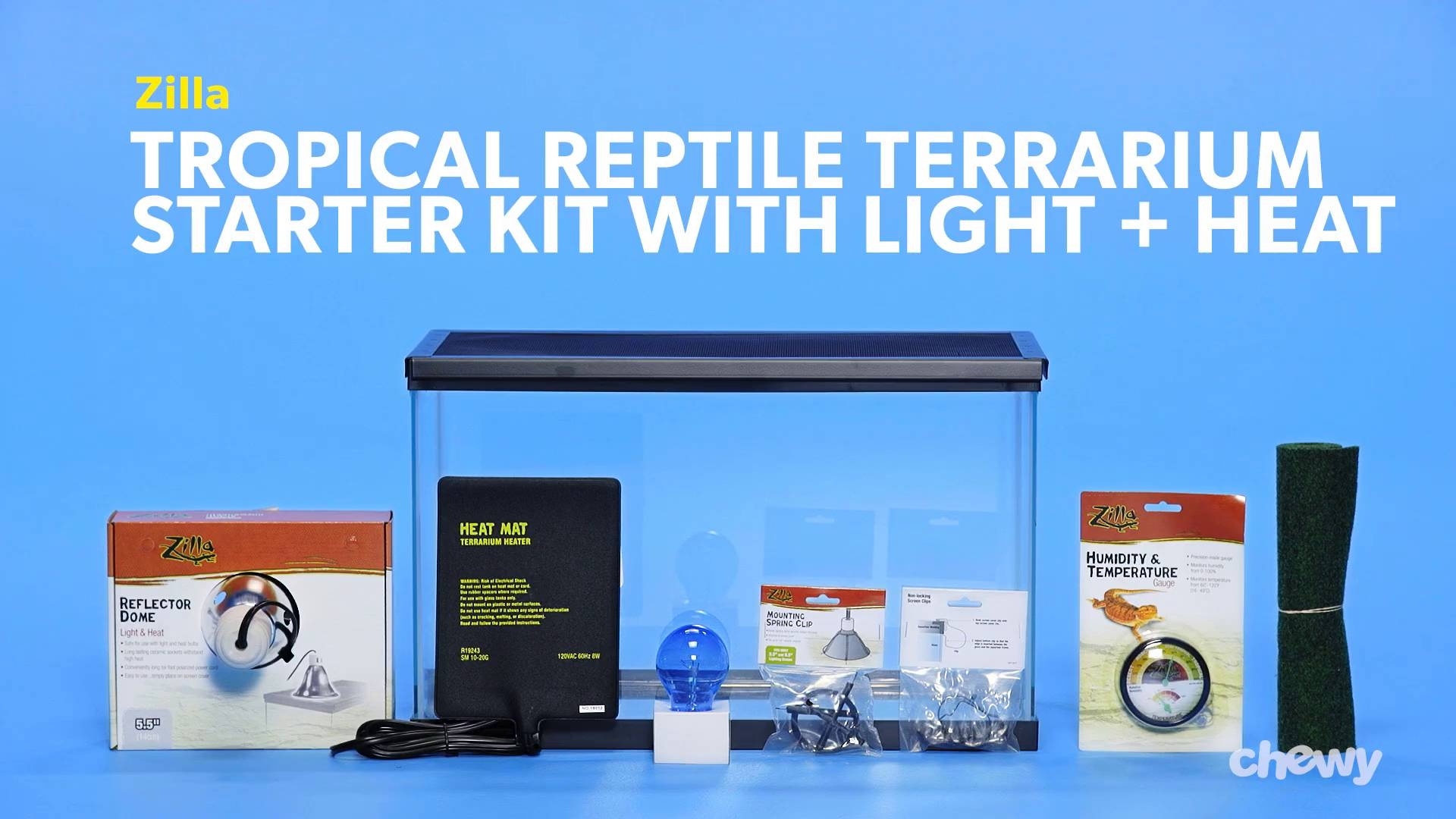 Tropical reptile starter clearance kit