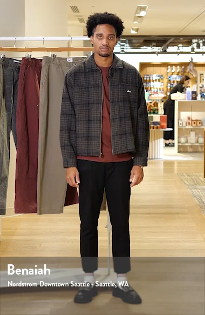 Obey Parker Cotton Zip-Up Shirt Jacket | Nordstrom