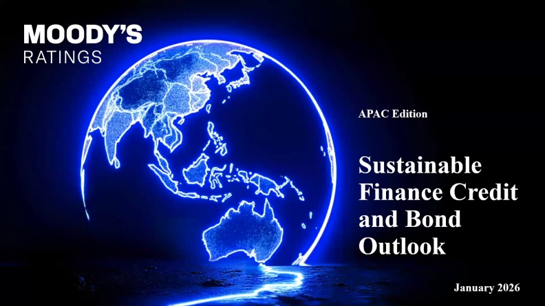 2026 Sustainable Finance Credit and Sustainable Bond Outlook - APAC ...