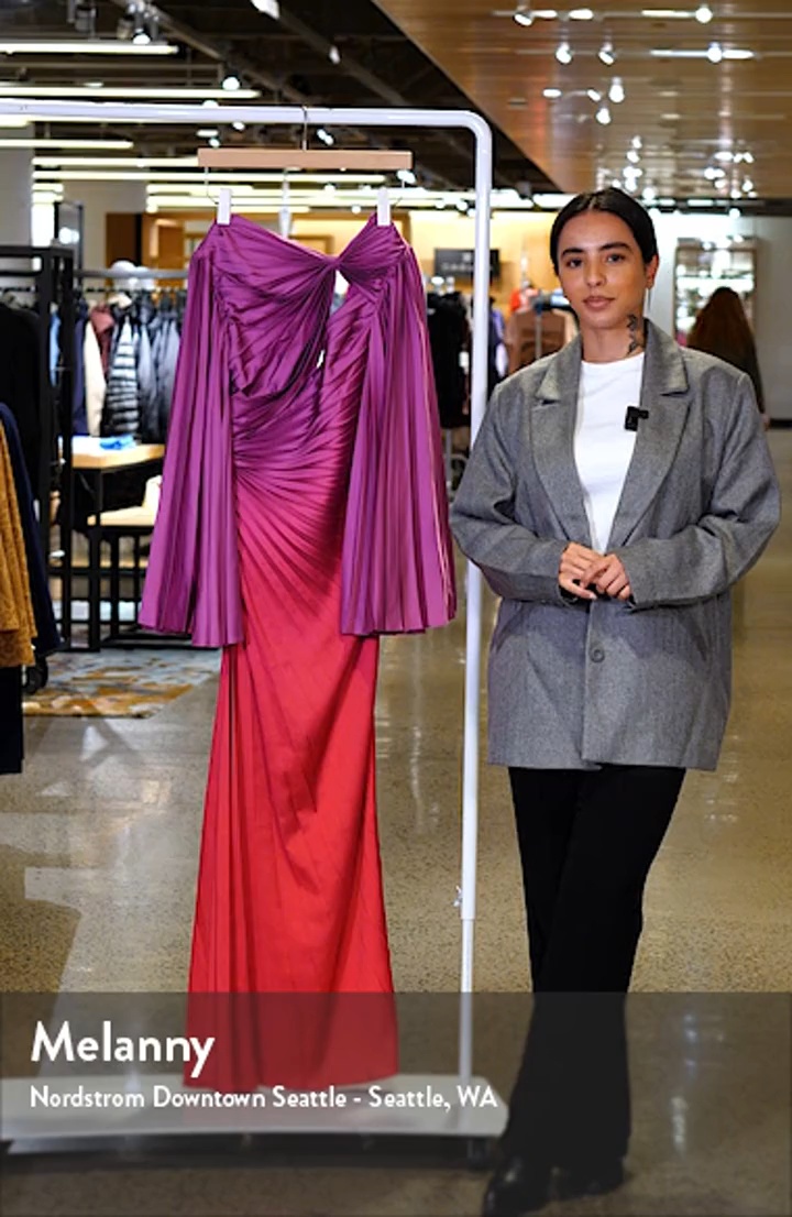 Tillington Pleated Long Sleeve Maxi Dress