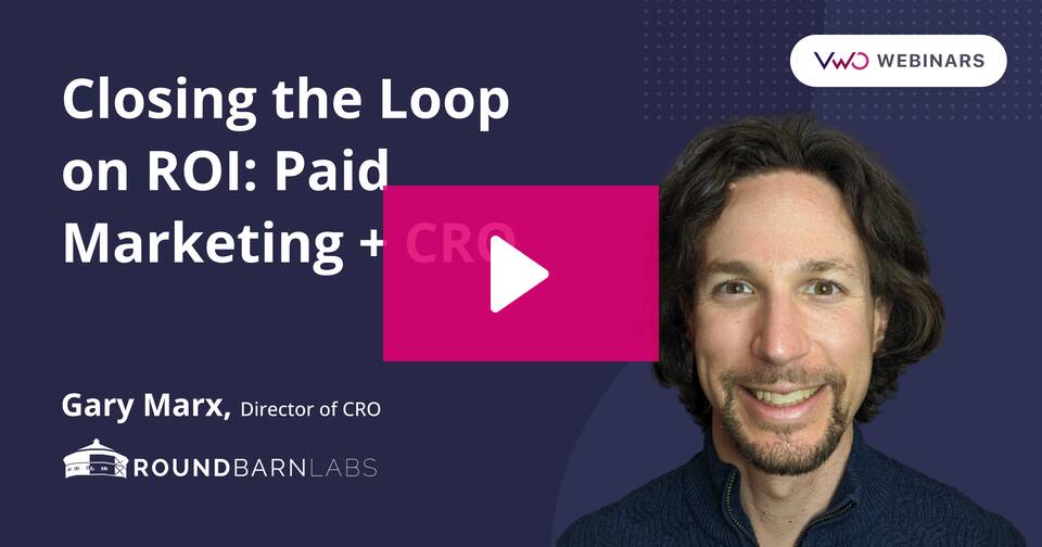Webinar on Paid Marketing + CRO