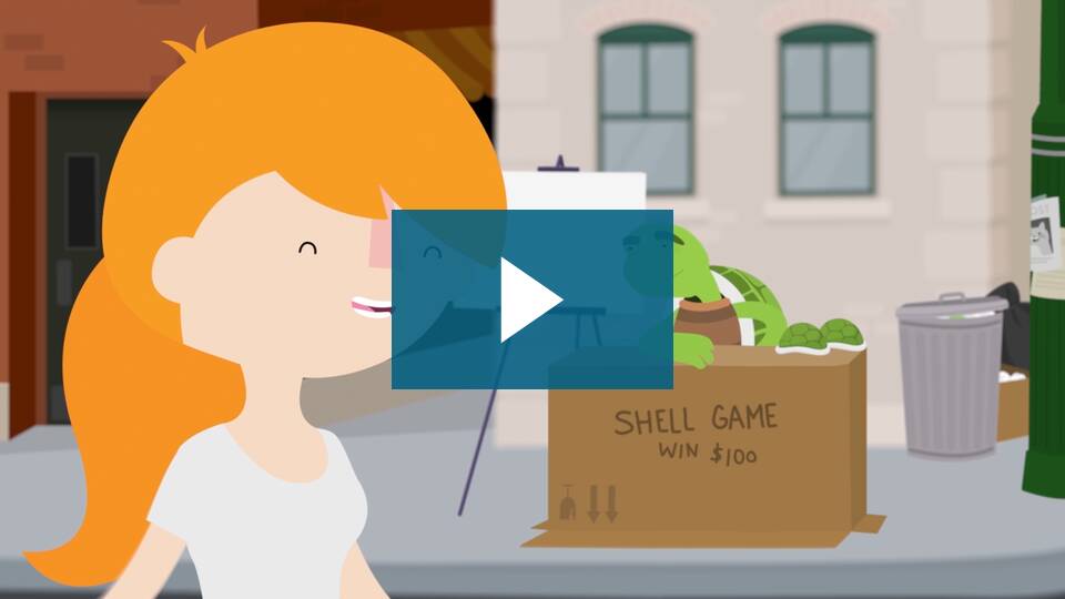 Video thumbnail for Compound Interest Mind Bending with a play button over the top.