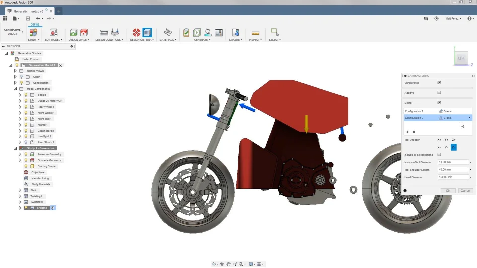 Fusion 360 Help | Course: Introduction to generative design ...