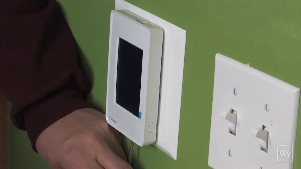 How to Replace a Heated Floor Thermostat with nSpire Controls | WarmlyYours  Canada