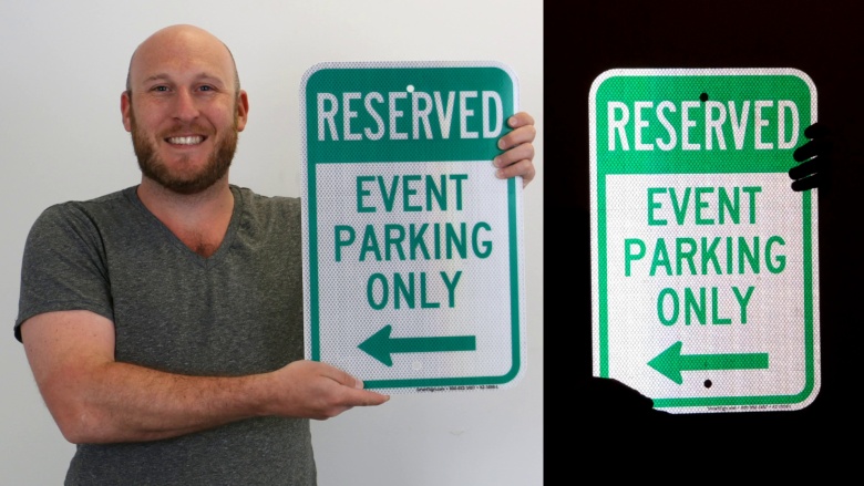 Event Parking Signs