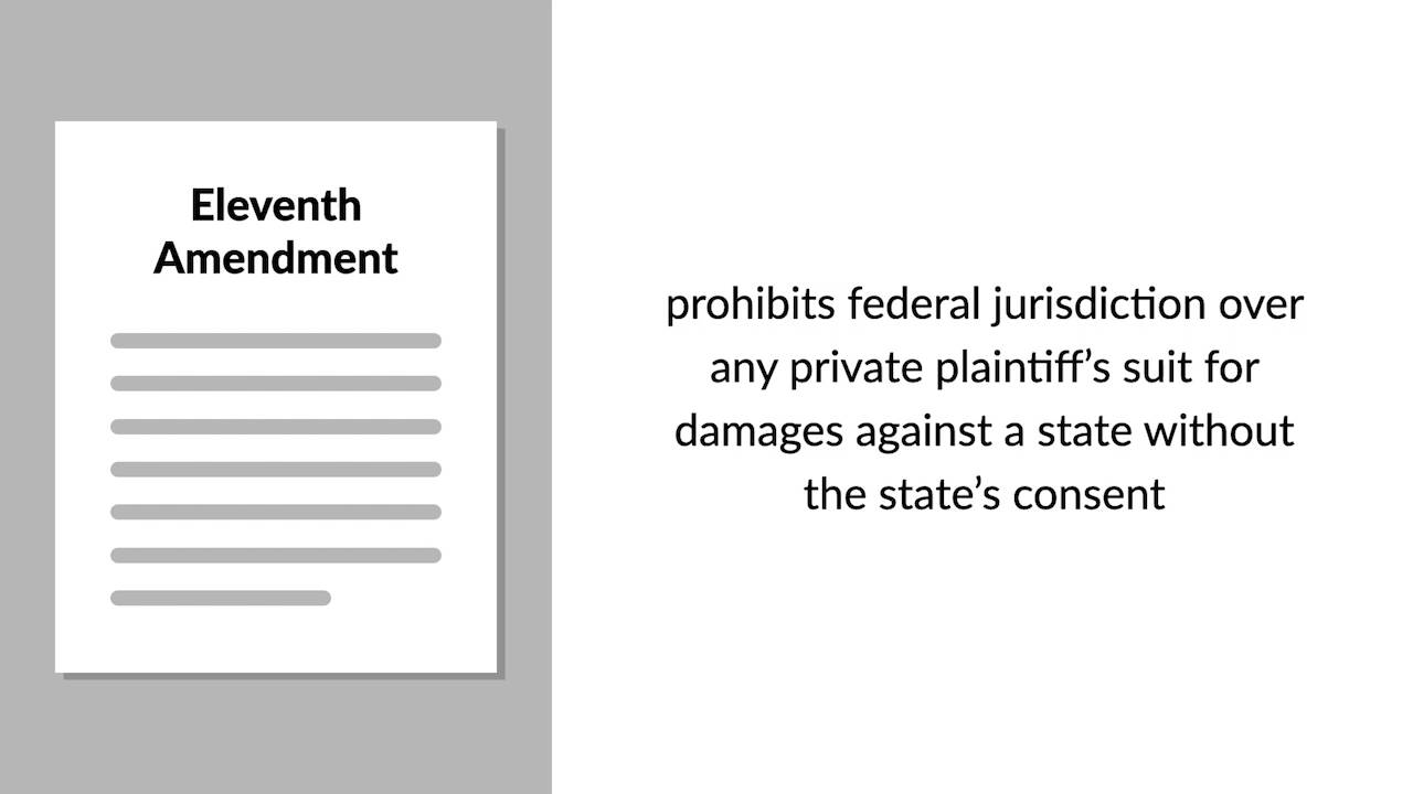 Federal Courts Videos: State Sovereign Immunity | Quimbee