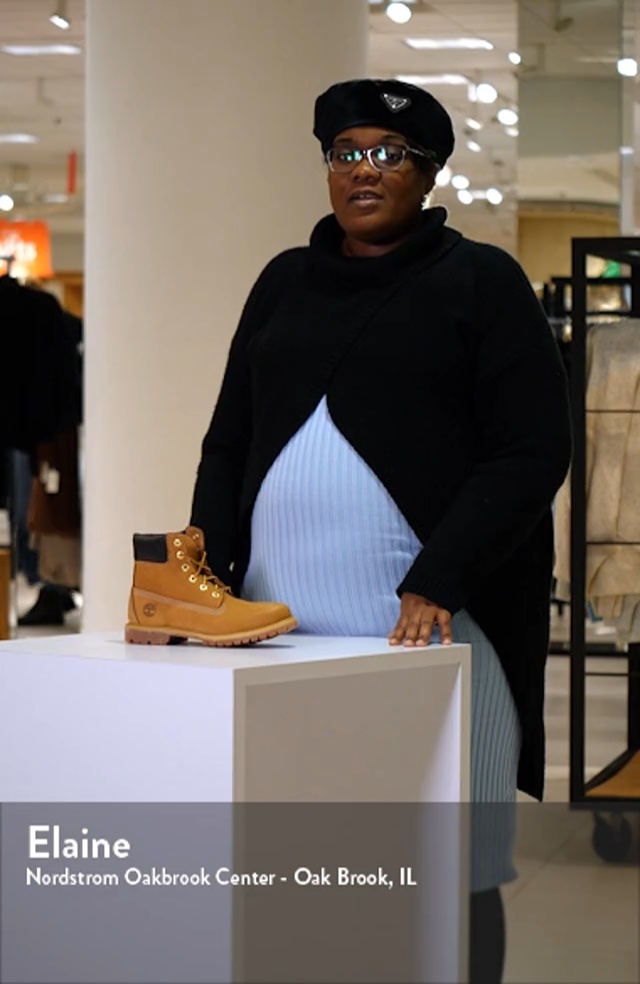 Women on sale wearing timbs