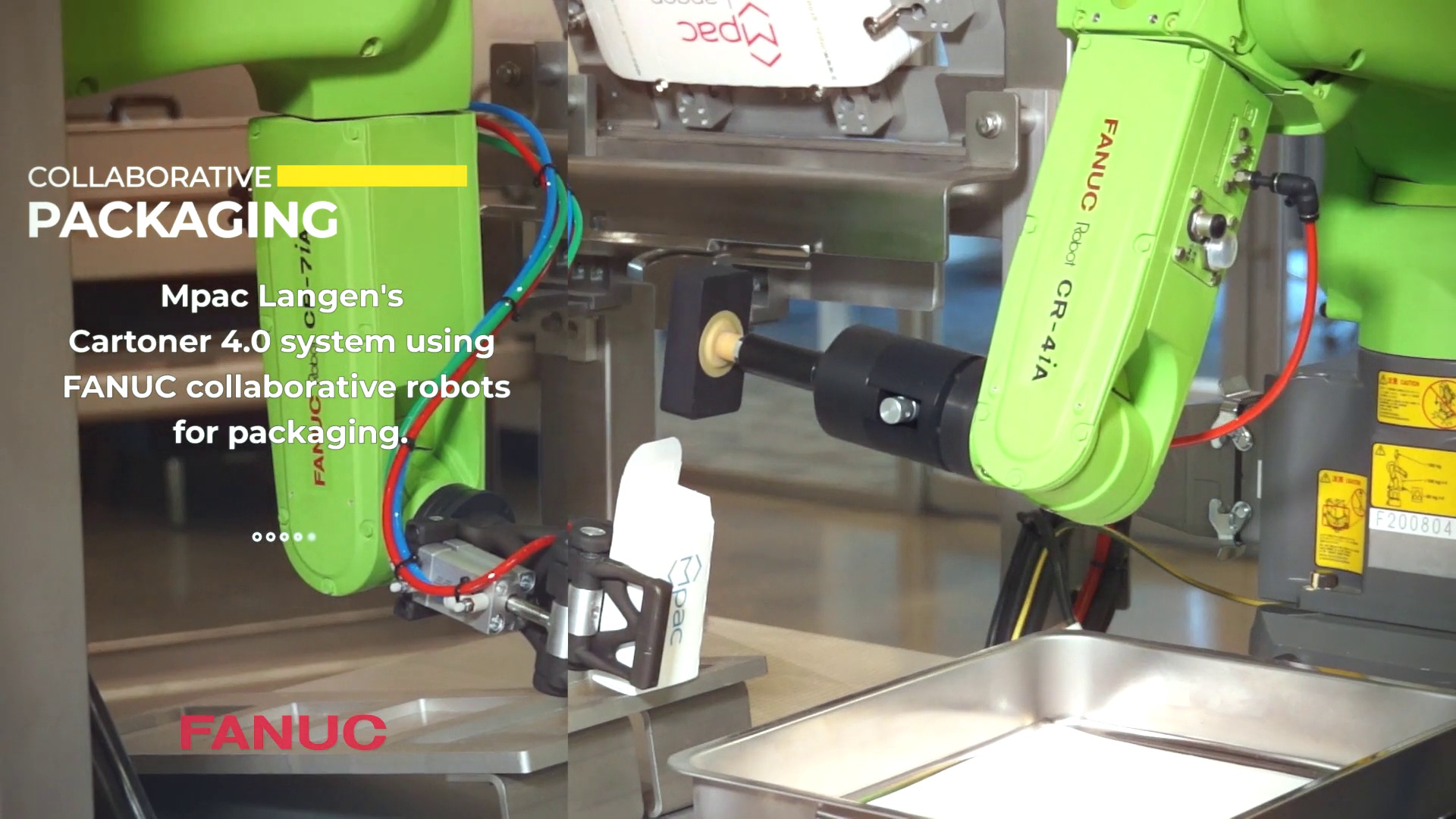 Fanuc sales green robot