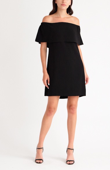 Charles henry off outlet the shoulder shift dress