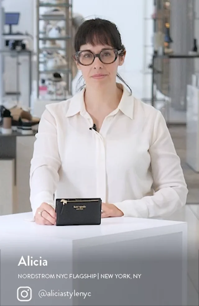 Kate spade◆Roulette Slim Bifold Wallet◆PWR00064 800000000-kate-spade-llc-