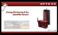 Webinar: Energy Monitoring and OptoEMU Sensor