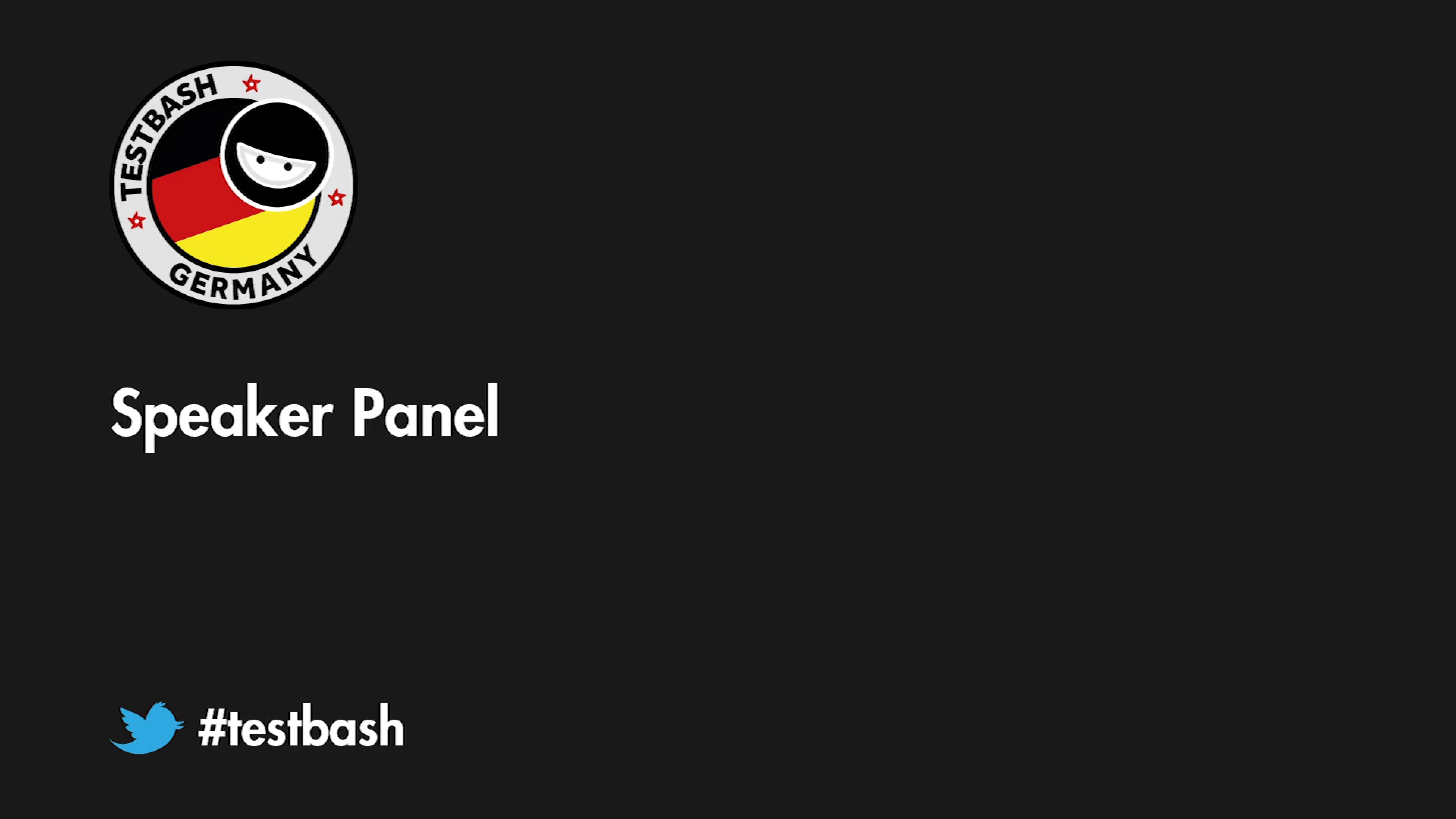 Speaker AMA, The 99 Second Edition - TestBash Germany 2019