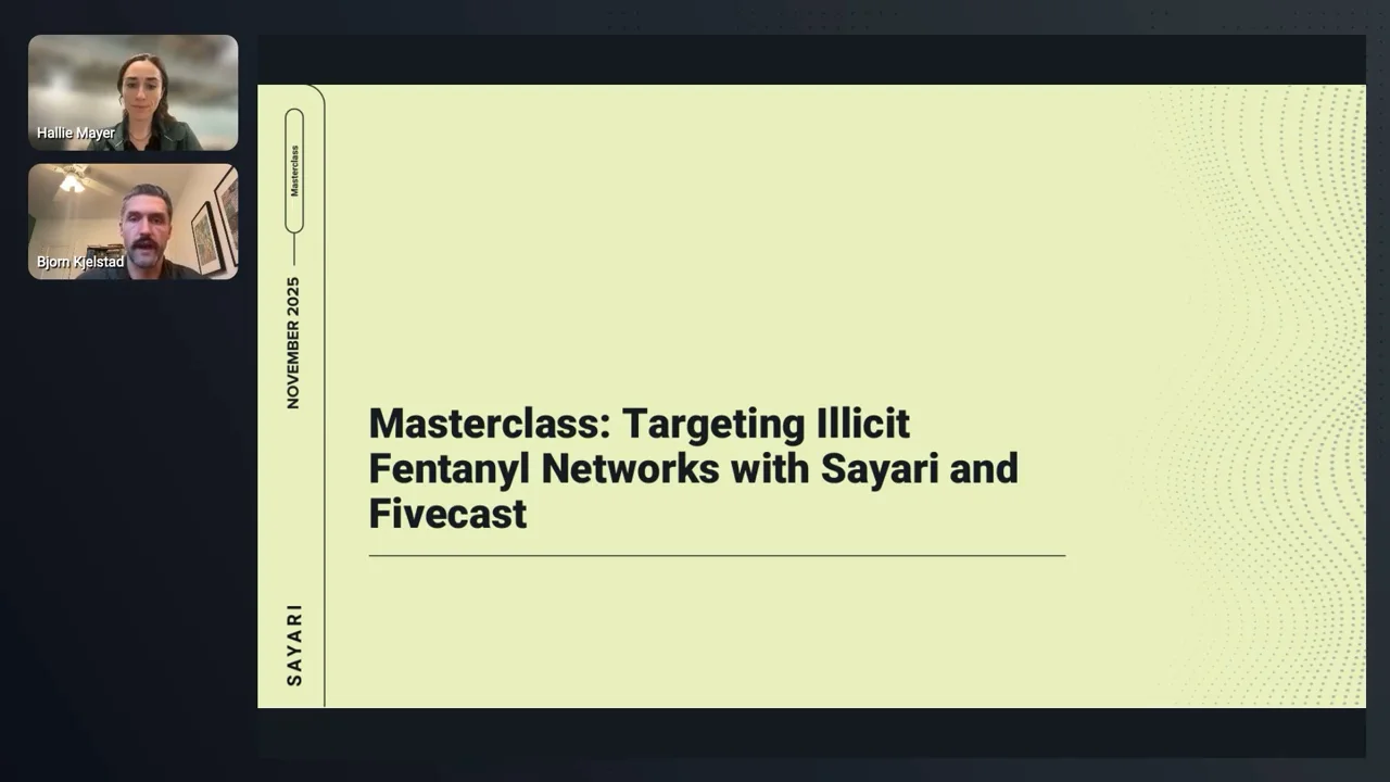 Targeting Illicit Fentanyl Networks