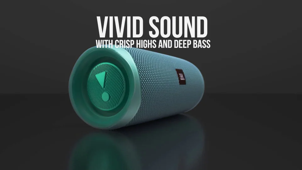 JBL Flip 5 Portable Bluetooth Speaker Green JBLFLIP5GREN