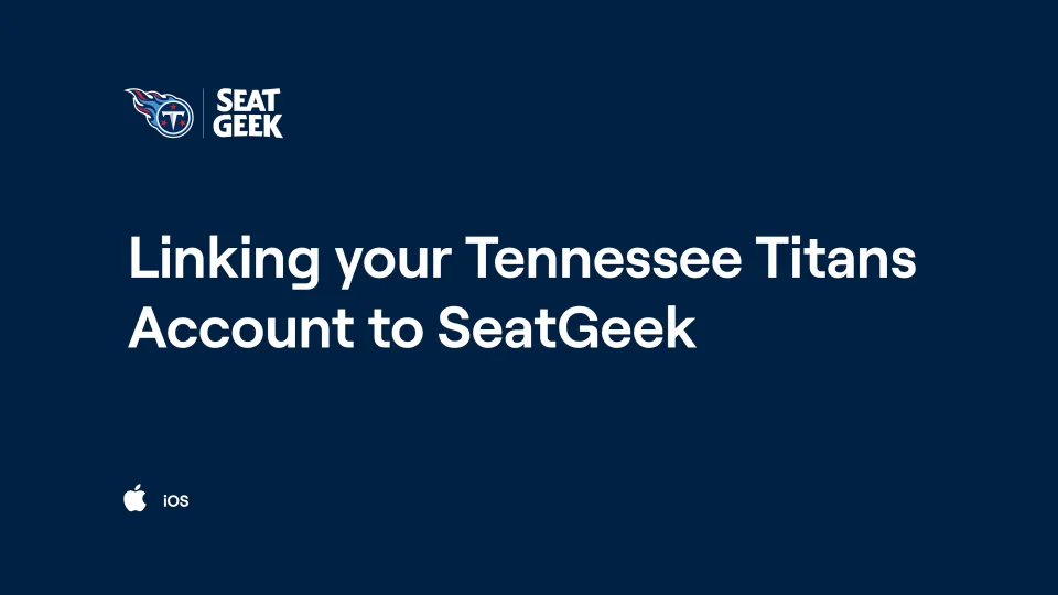 Tennessee Titans Select SeatGeek to Power a More Innovative and Engaging  Event Day Experience