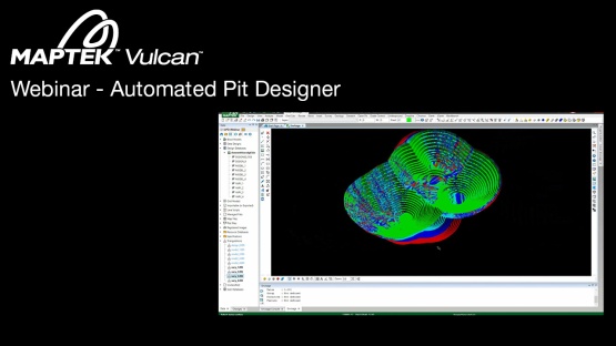 Webinar: Vulcan Automated Pit Designer