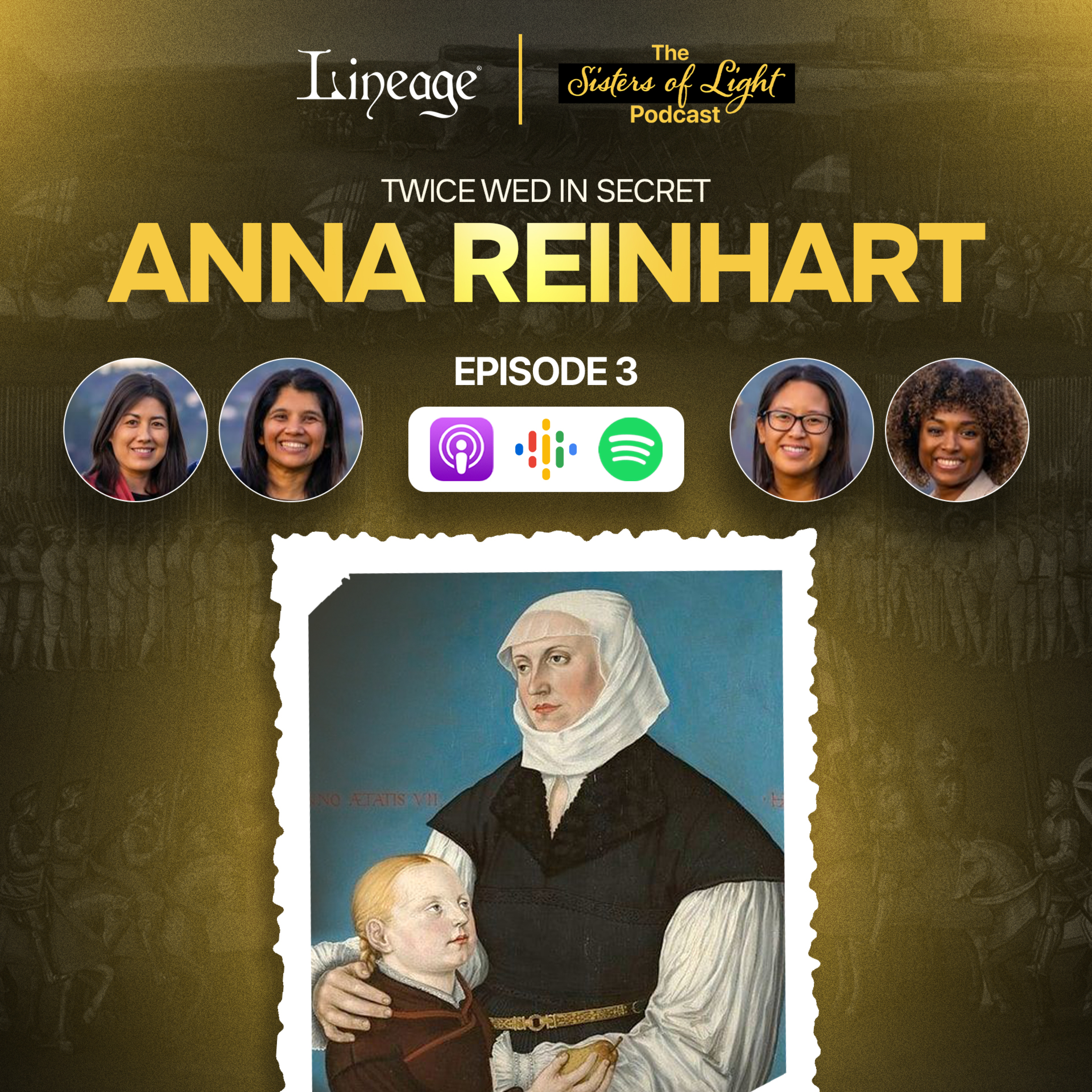 Anna Reinhard | The Sisters of Light Podcast episode artwork
