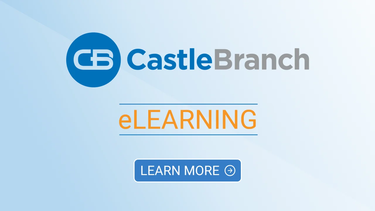 CastleBranch | Intuitive eLearning Courses - CastleBranch | Screening and  Clinical Experience Solutions