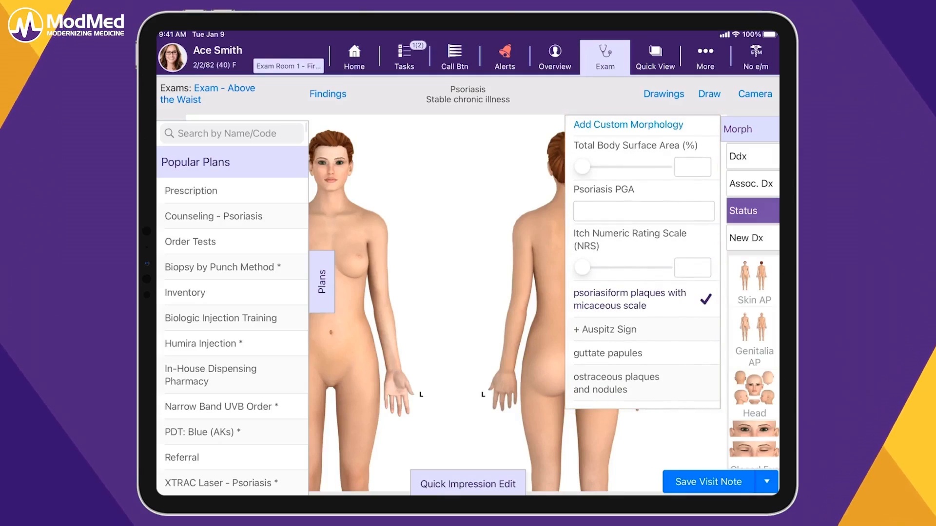 Video Demo of Clinical Documentation Tool | ModMed