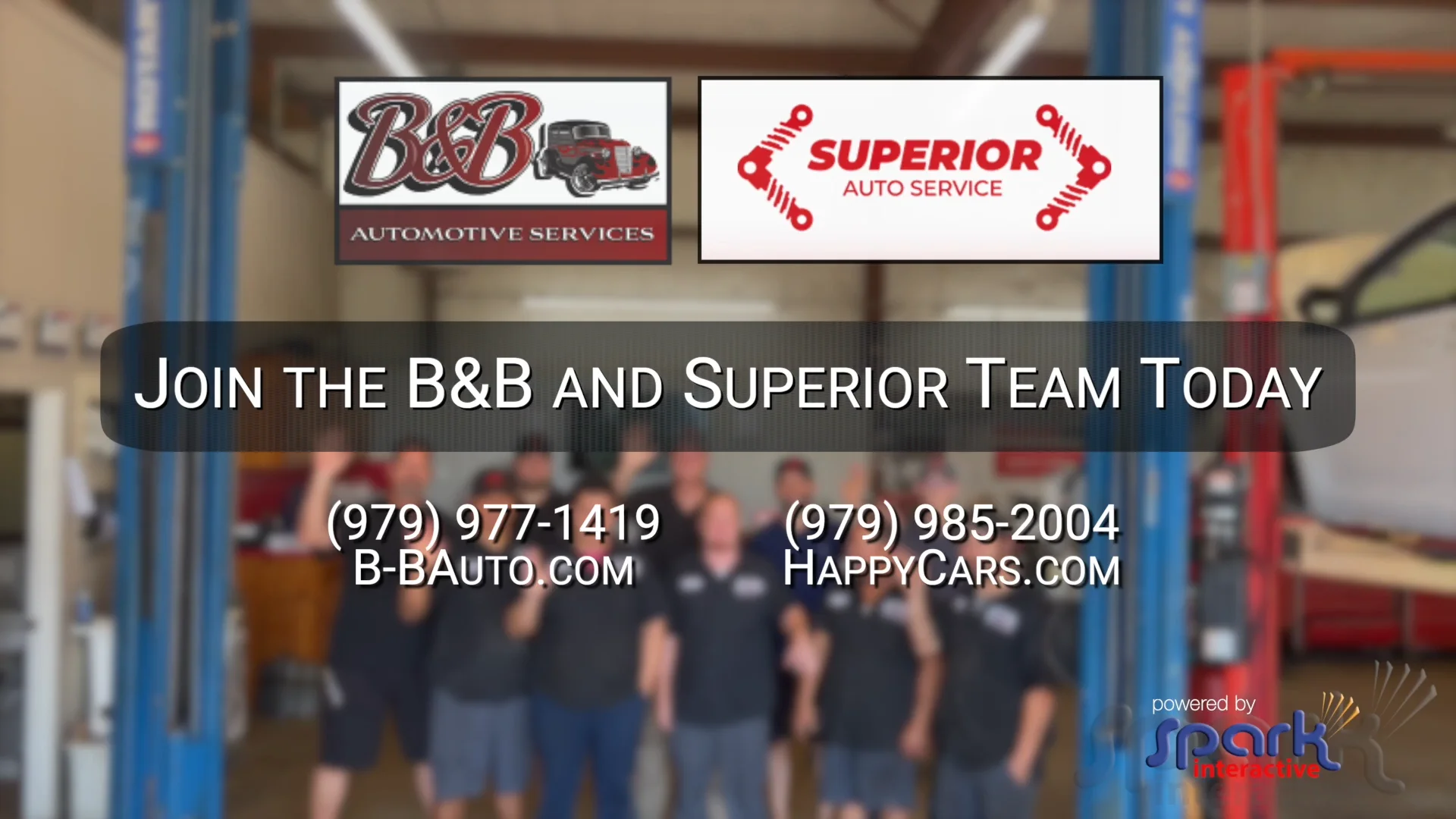 Career Opportunities - B&B Automotive Services