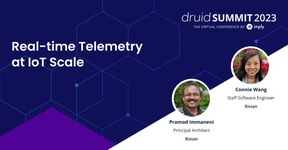 Real-time telemetry at IoT scale - Imply