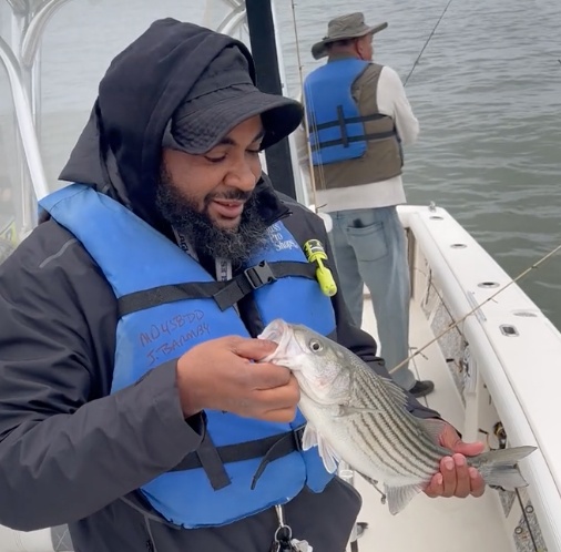Business Card: Fish w/Rock On Charter Fishing!!!