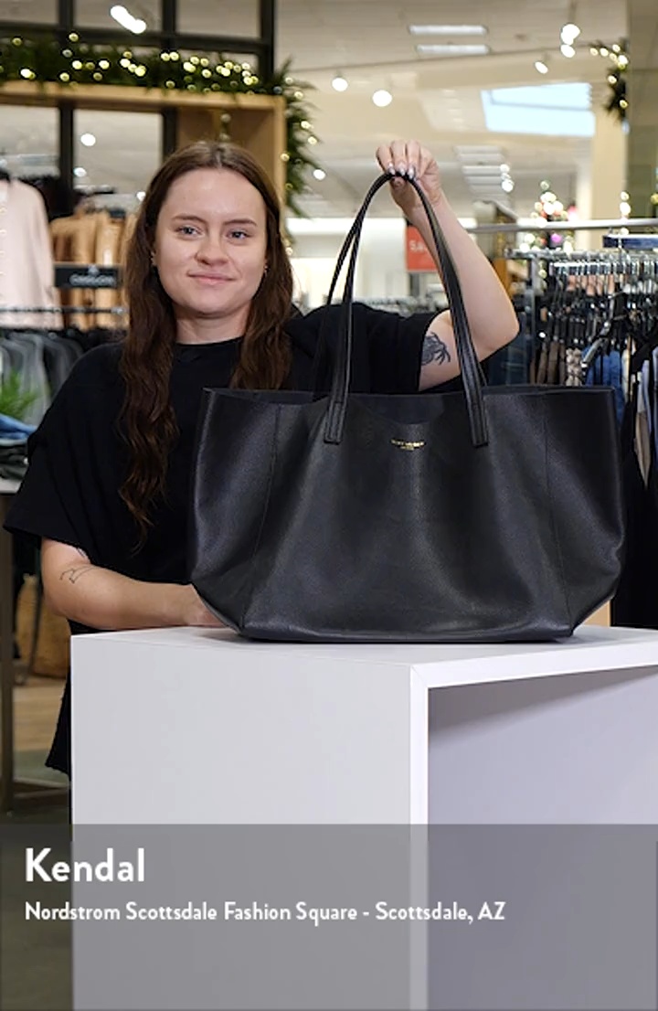 Kurt Geiger London Large Violet Leather Tote | Nordstrom