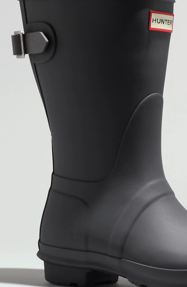 Hunter Original Short Back Adjustable Rain Boot (Women) | Nordstrom