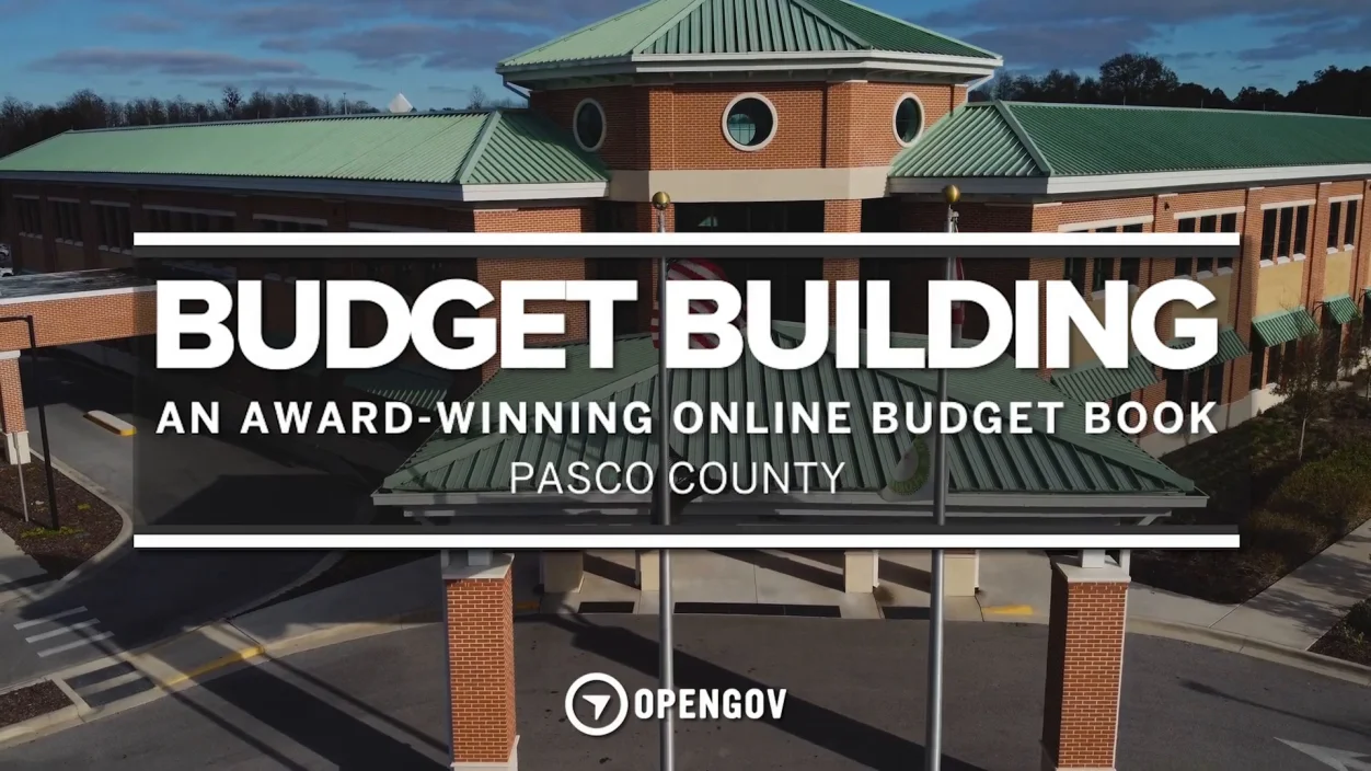 Pasco County, FL Builds an Award-Winning Budget Book