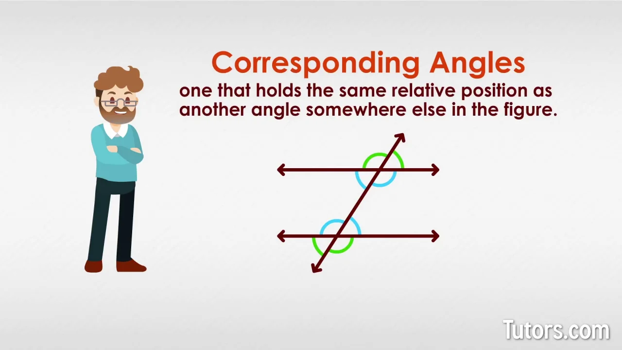 corresponding angles definition