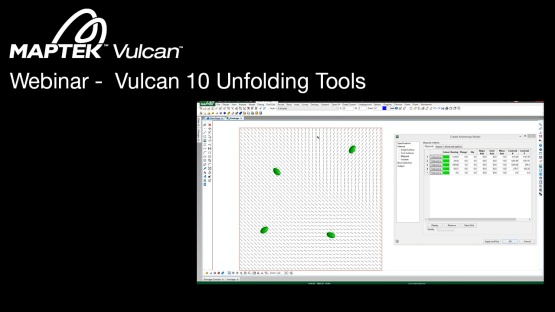 Webinar: Vulcan 10 Unfolding Tools