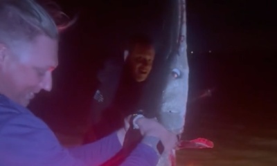 Trophy gar shot by a first timer 