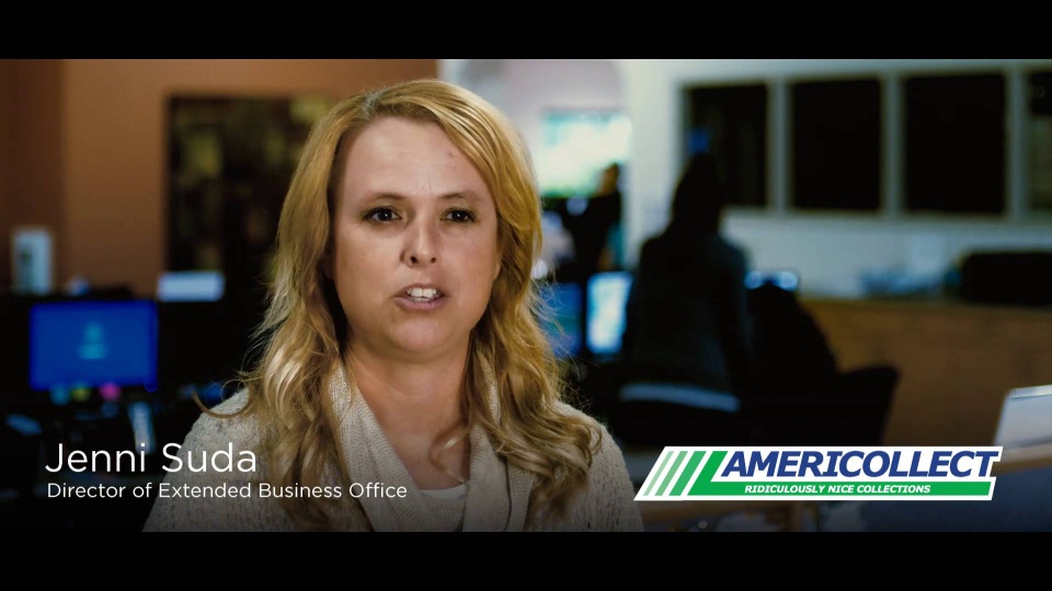 Americollect - Customer Success Story (Jenni Suda - Director of Extended Business Office)
