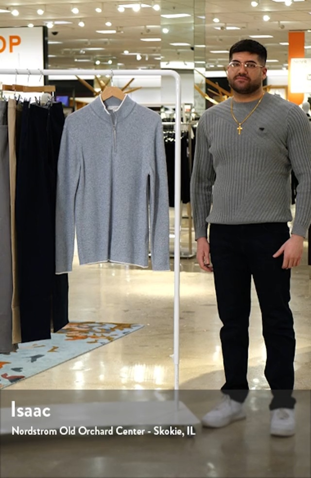 Jack Victor Daulac Quarter Zip Pullover | Nordstrom