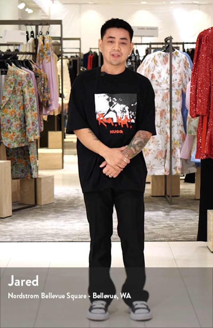HUGO Domenade Red Hot Graphic T-Shirt | Nordstrom