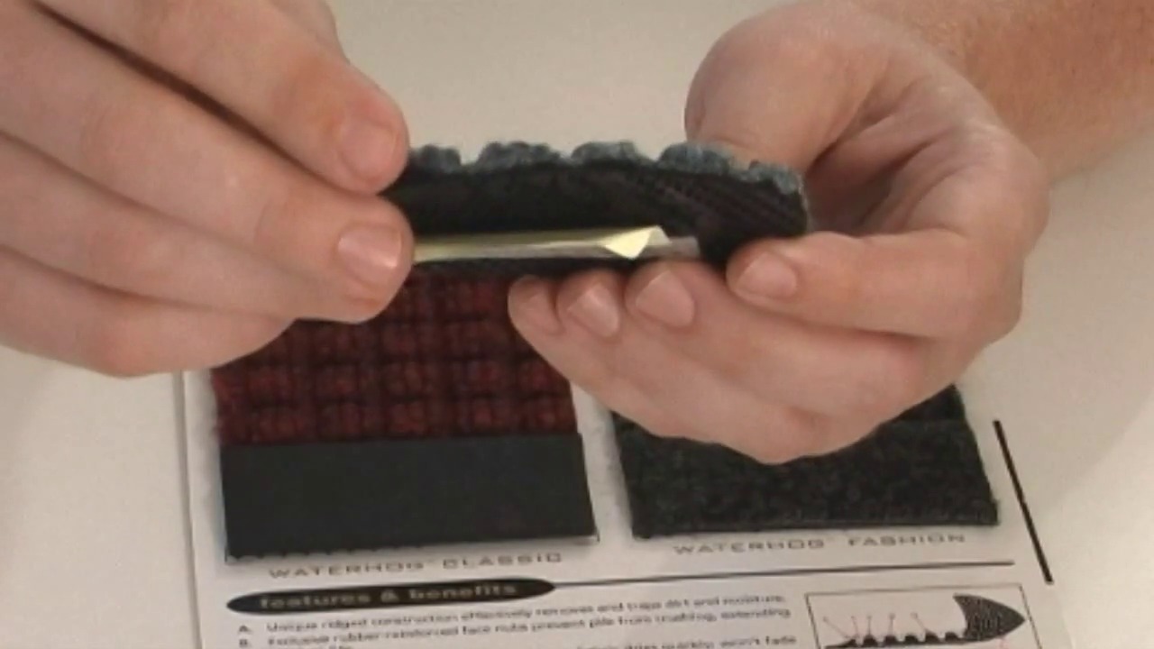 WaterHog Classic Mats - Materials Guide