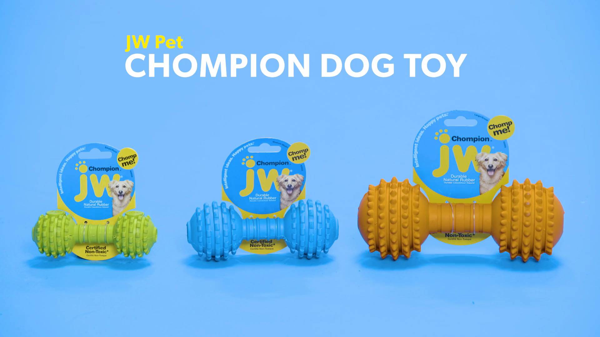 chompion dog toy