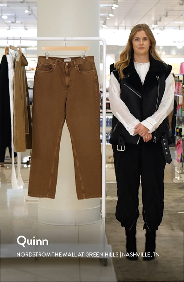 Free People Xena Slim Straight Jeans | Nordstrom