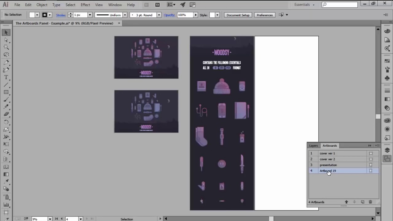 adobe illustrator artboard