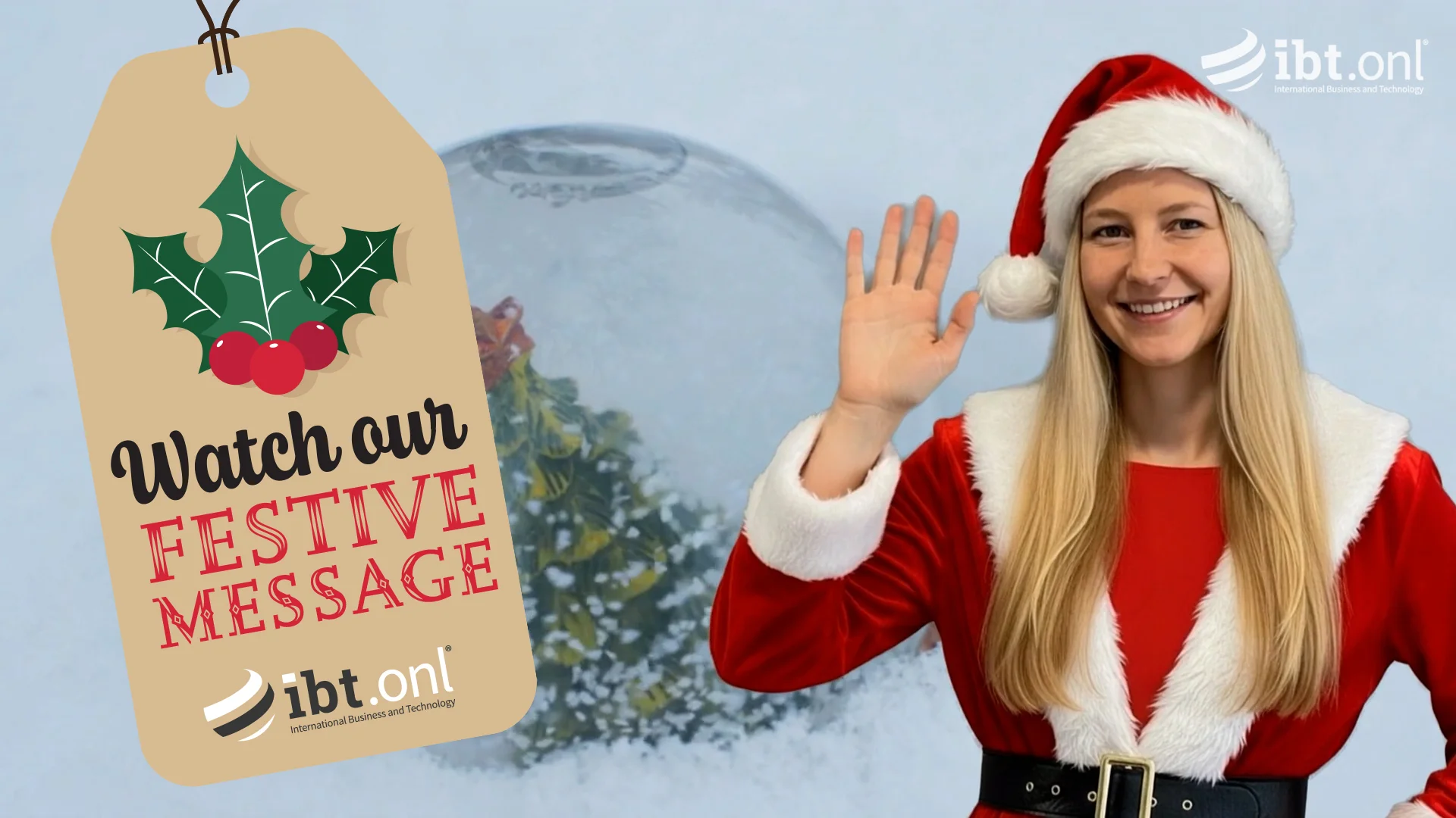 Digital Xmas Message Video