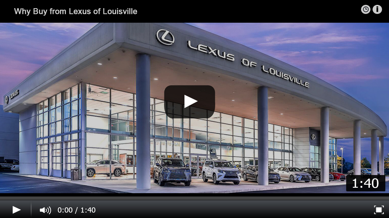 Why Buy from Lexus of Louisville